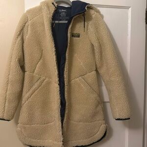 Ll bean Women's Mountain Pile Fleece Coat